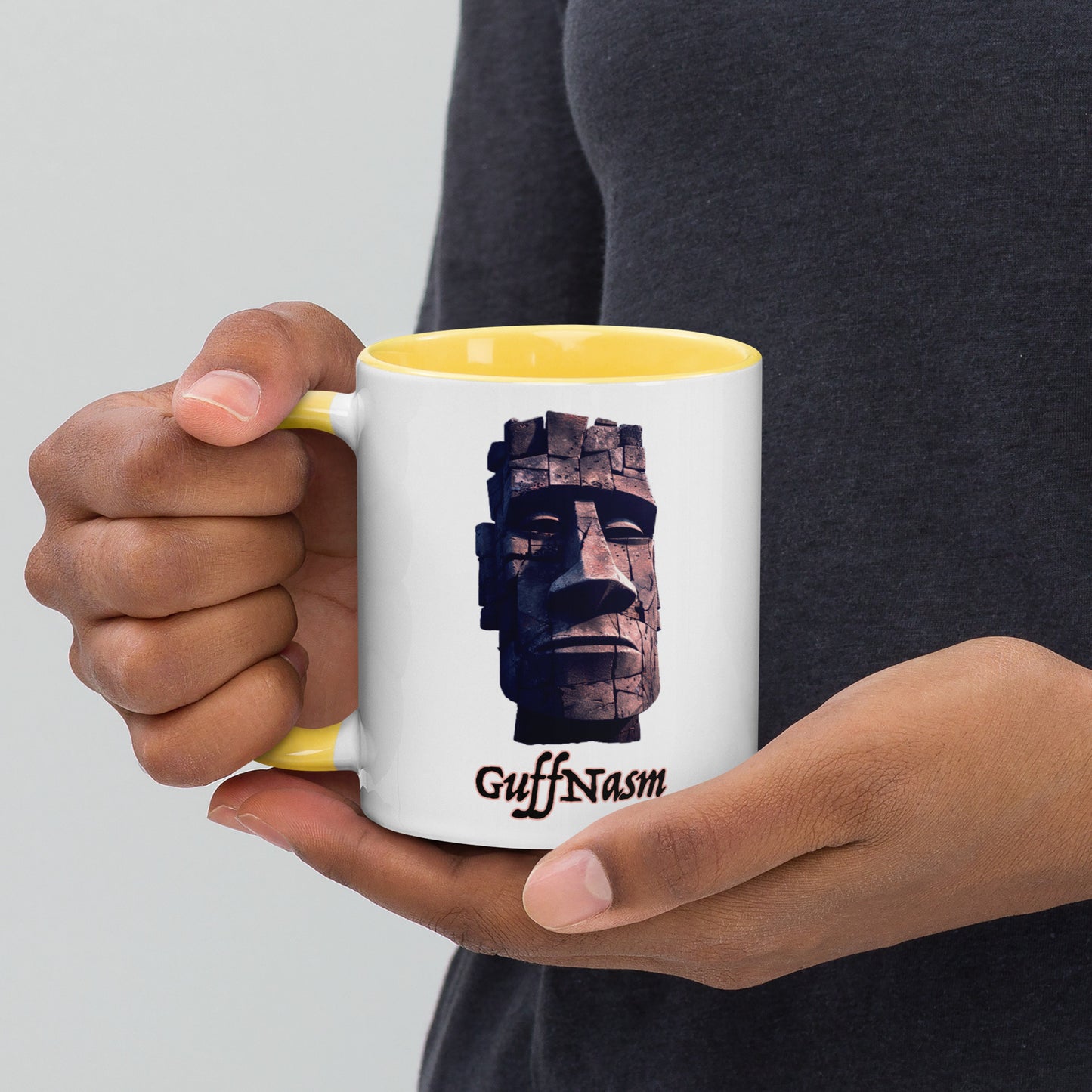GuffMan - Mug with Color Inside